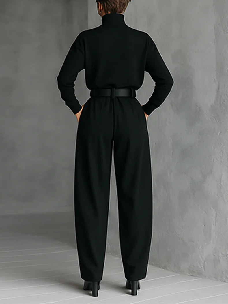 Niamh | Chic Turtleneck Pants Set