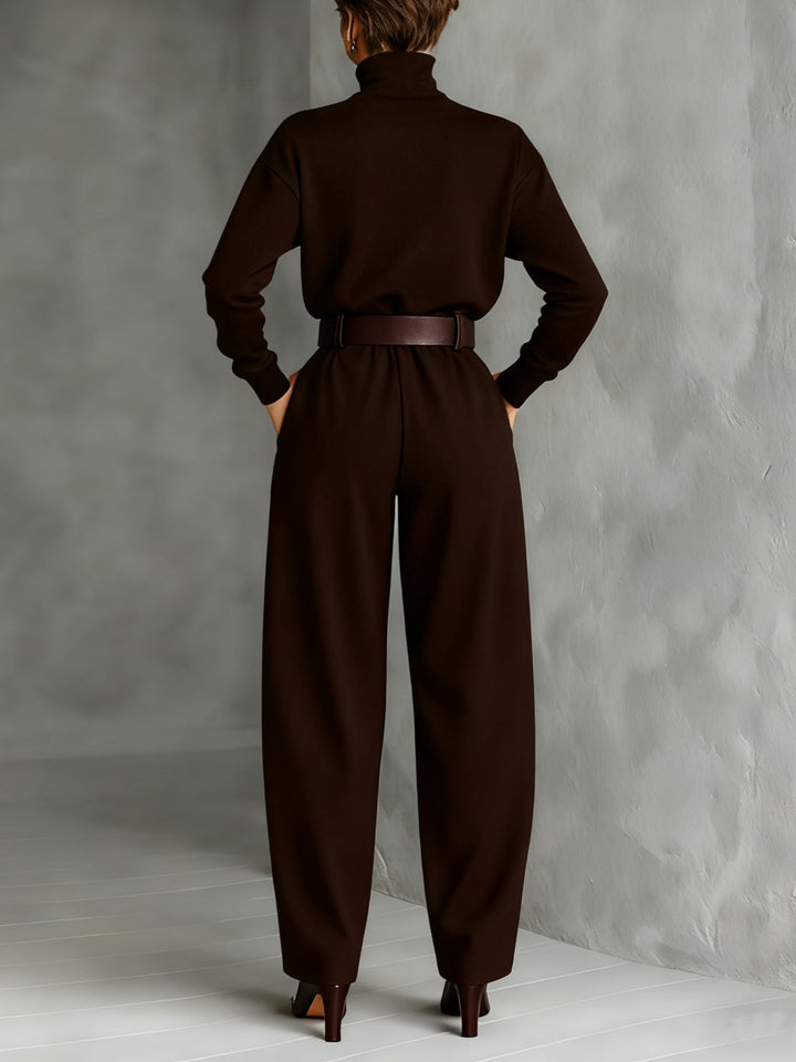 Niamh | Chic Turtleneck Pants Set