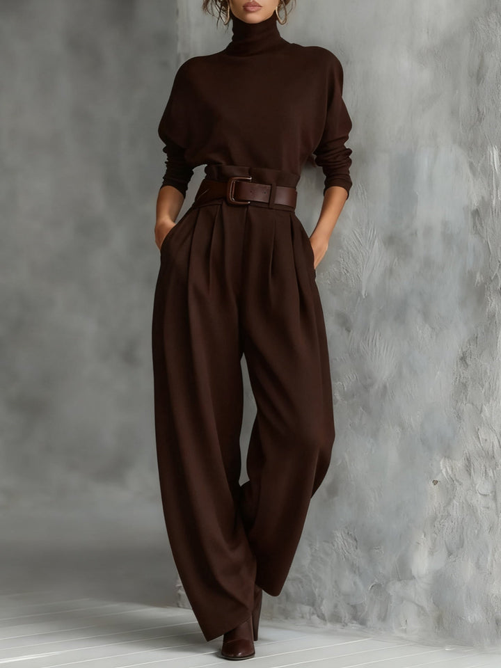 Niamh | Chic Turtleneck Pants Set