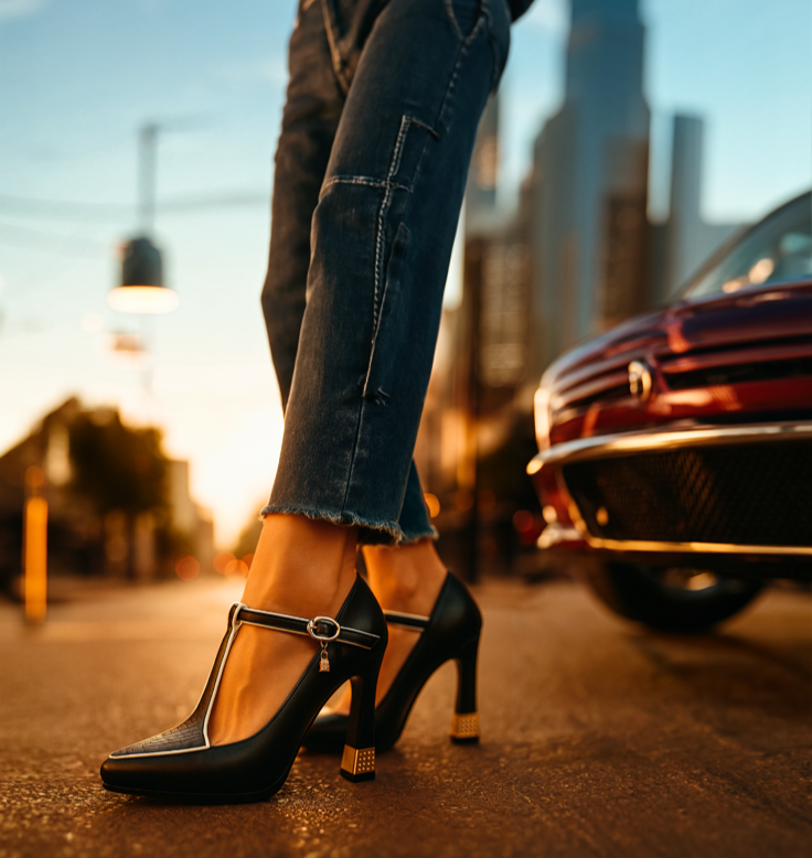 VIVIENNE™ | Elegant Mid-Heel Shoes
